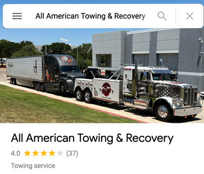 All-American-Towing-and-Recovery-Denton-Texas-Location
