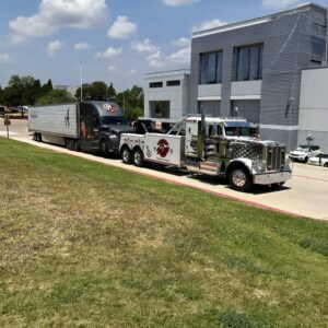 Tractor Trailer Towing For Emergencies All American Towing Denton Texas